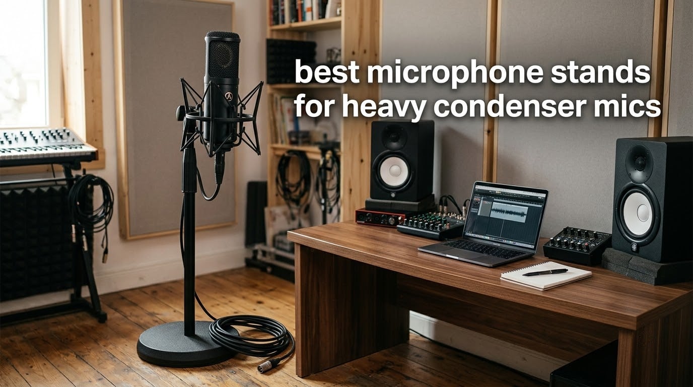 best microphone stands for heavy condenser mics