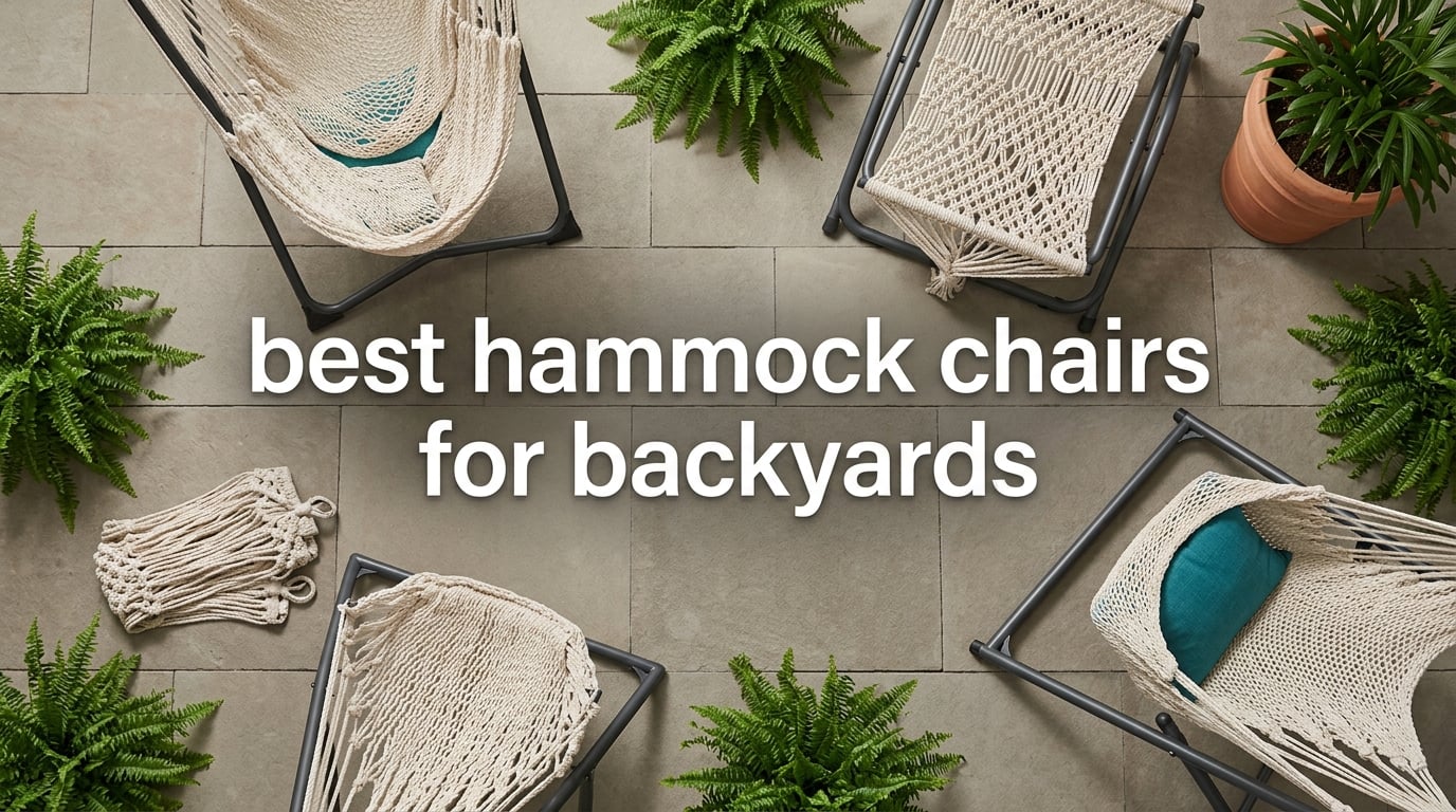 best hammock chairs for backyards
