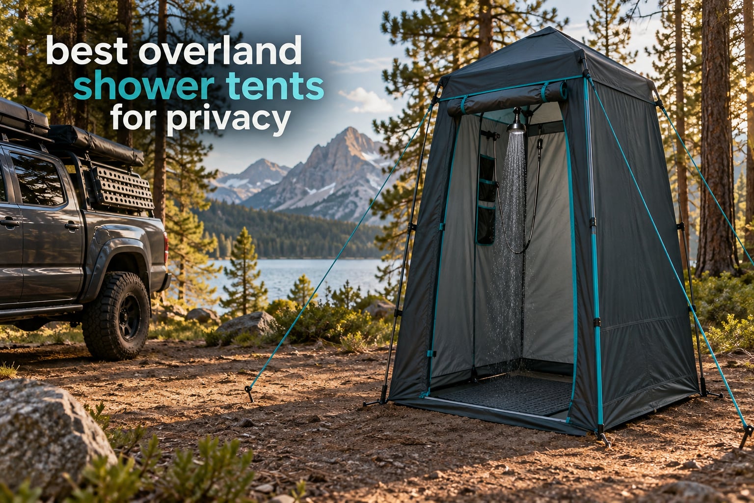 best overland shower tents for privacy