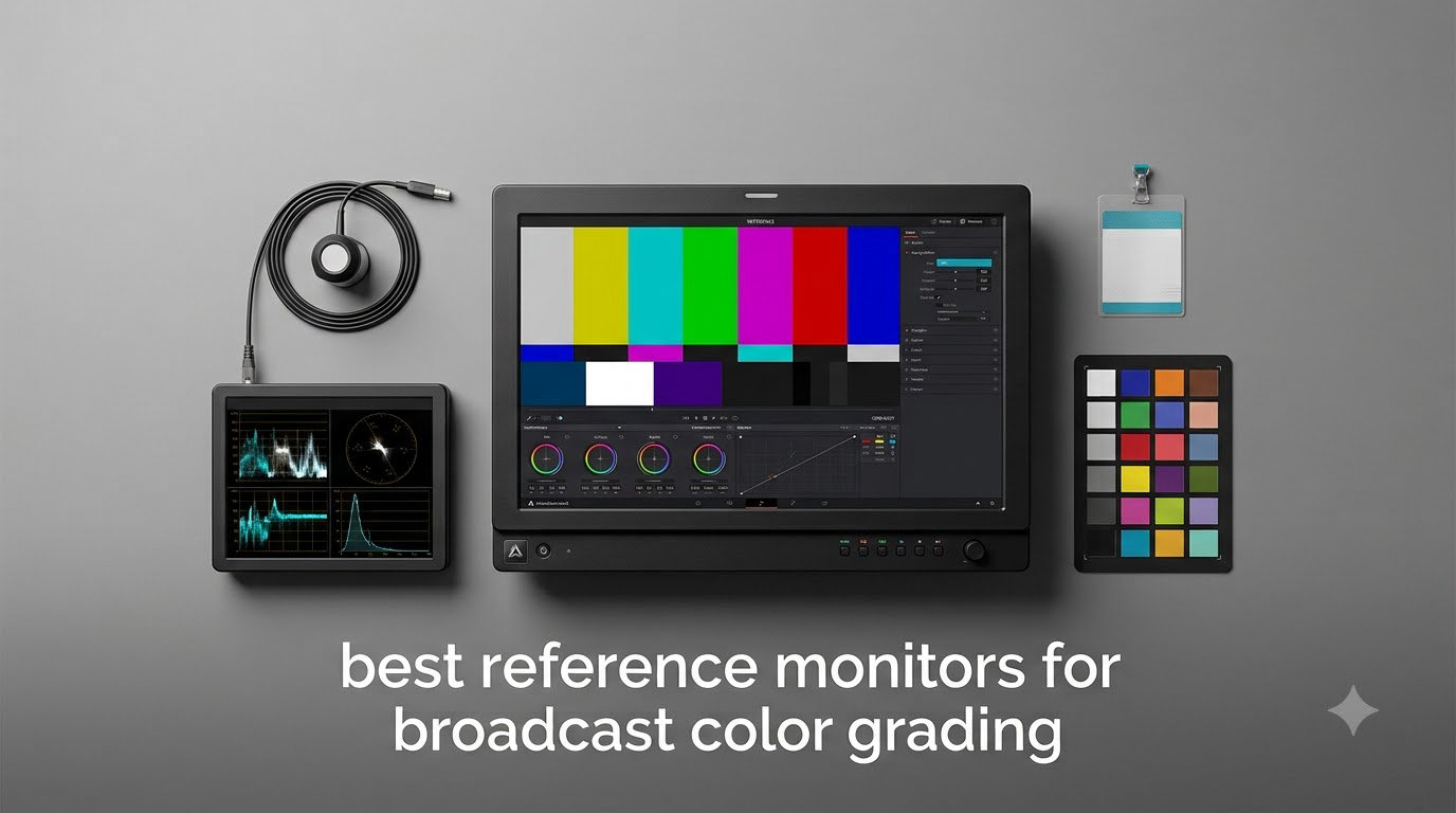 best reference monitors for broadcast color grading