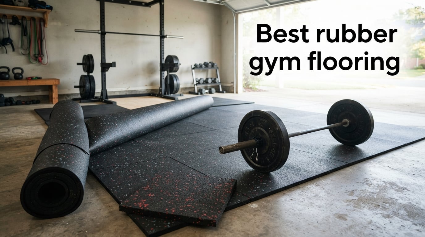 Best rubber gym flooring