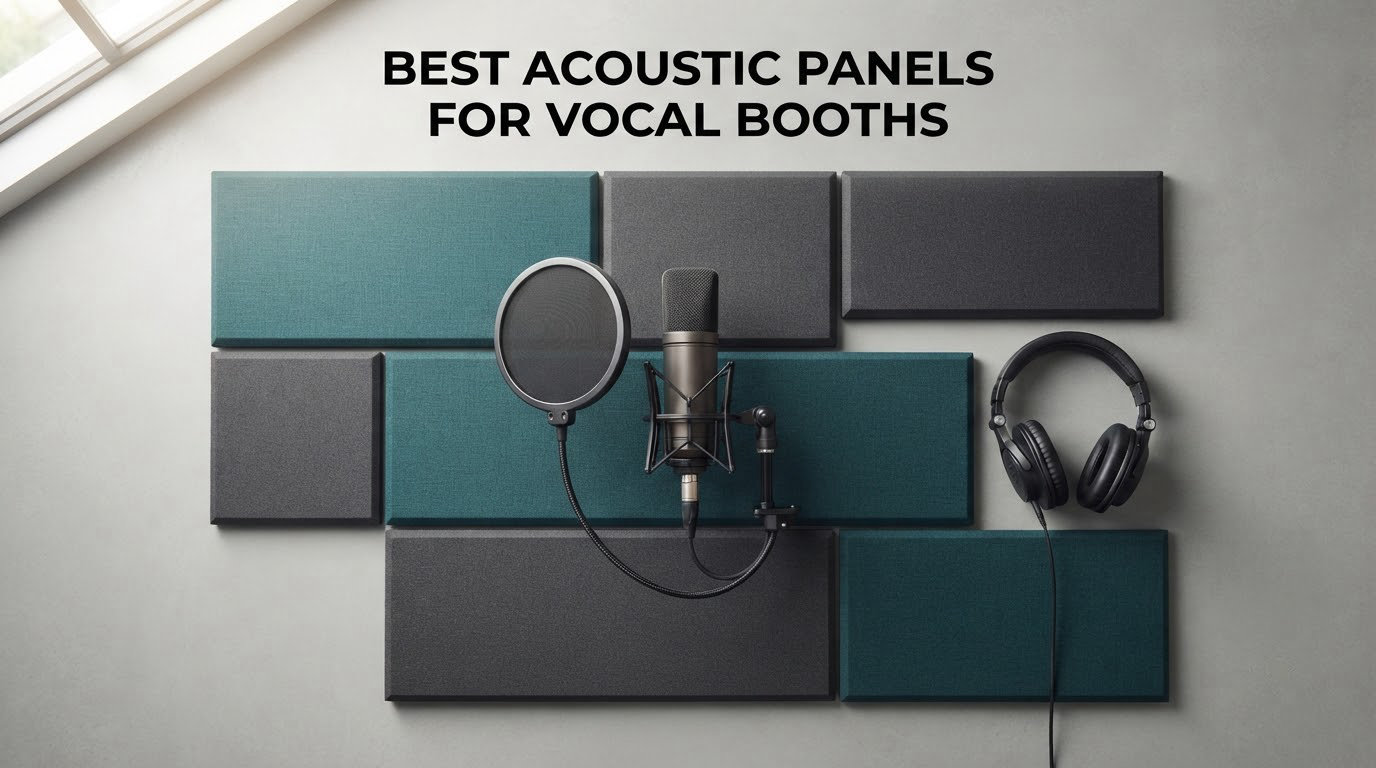 best acoustic panels for vocal booths