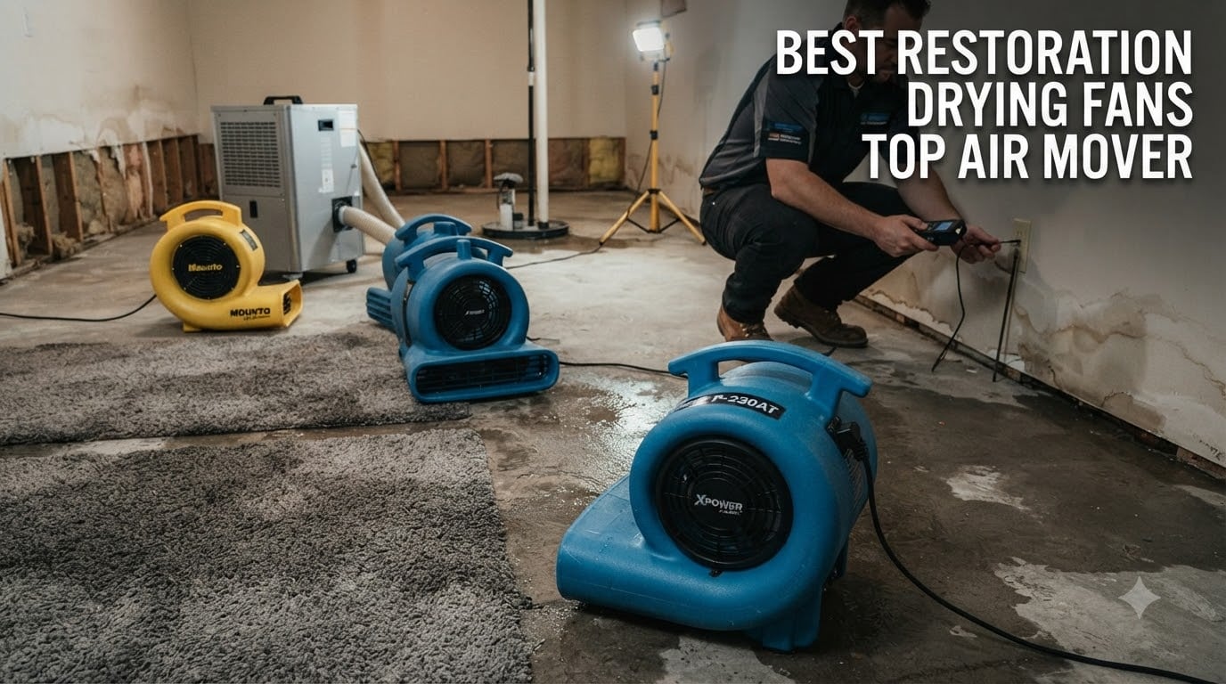 best restoration drying fans top air mover