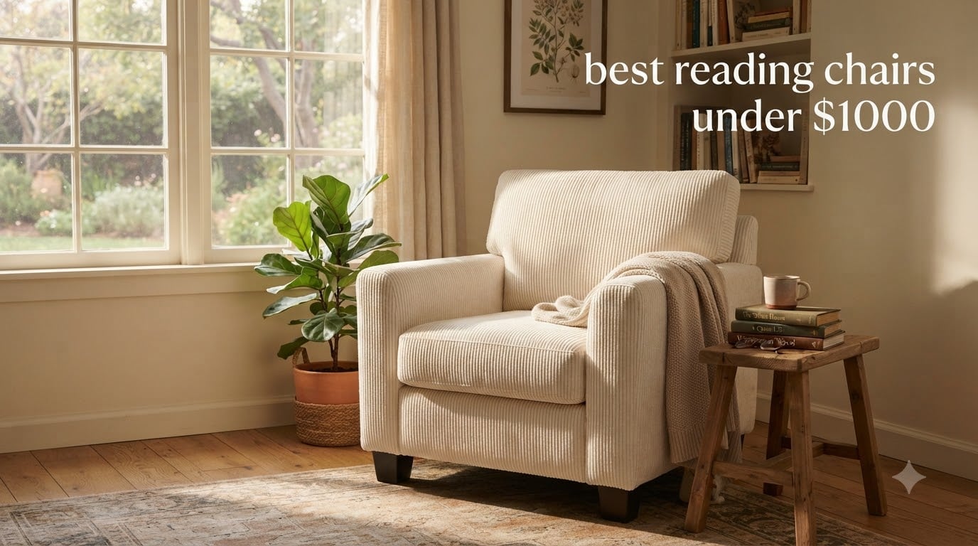 best reading chairs under $1000
