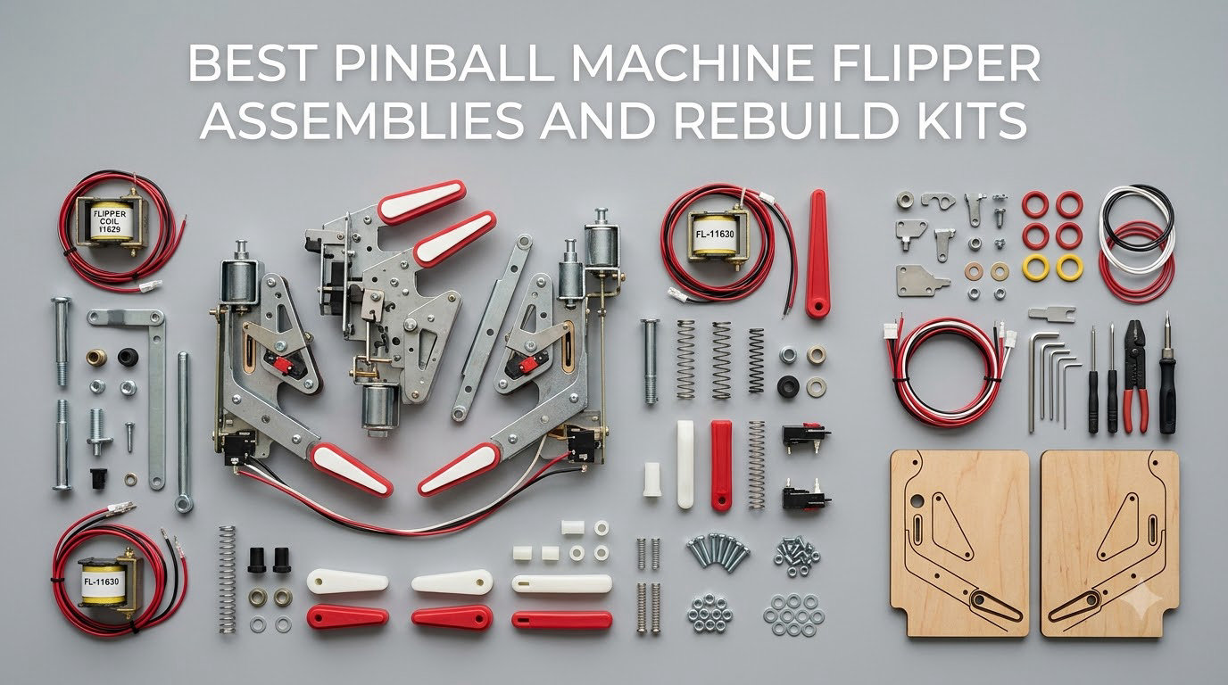 best pinball machine flipper assemblies and rebuild kits