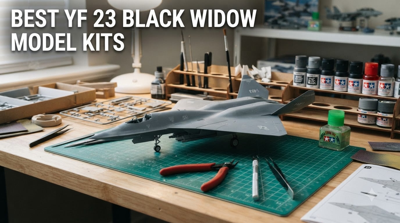 best yf 23 black widow model kits