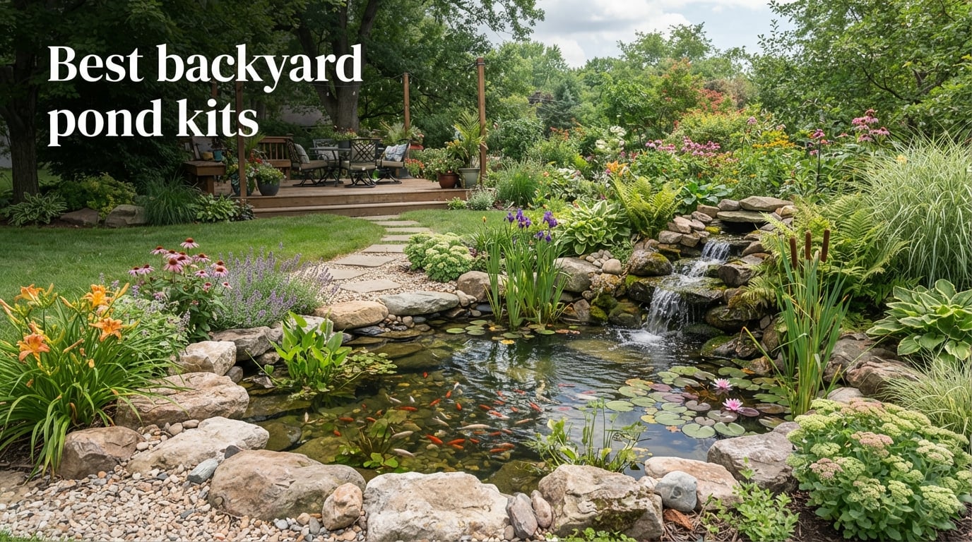 Best backyard pond kits