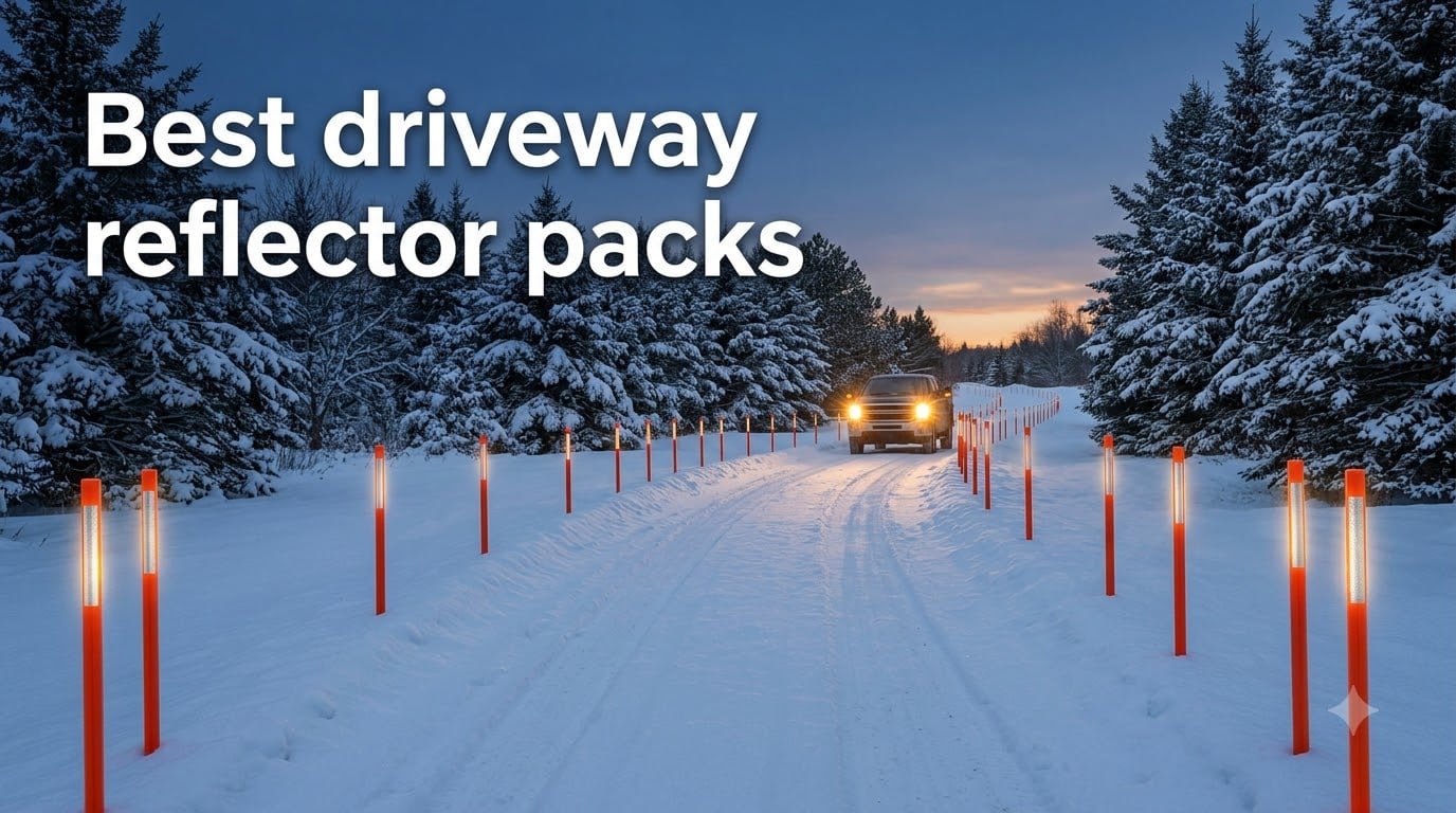 Best driveway reflector packs