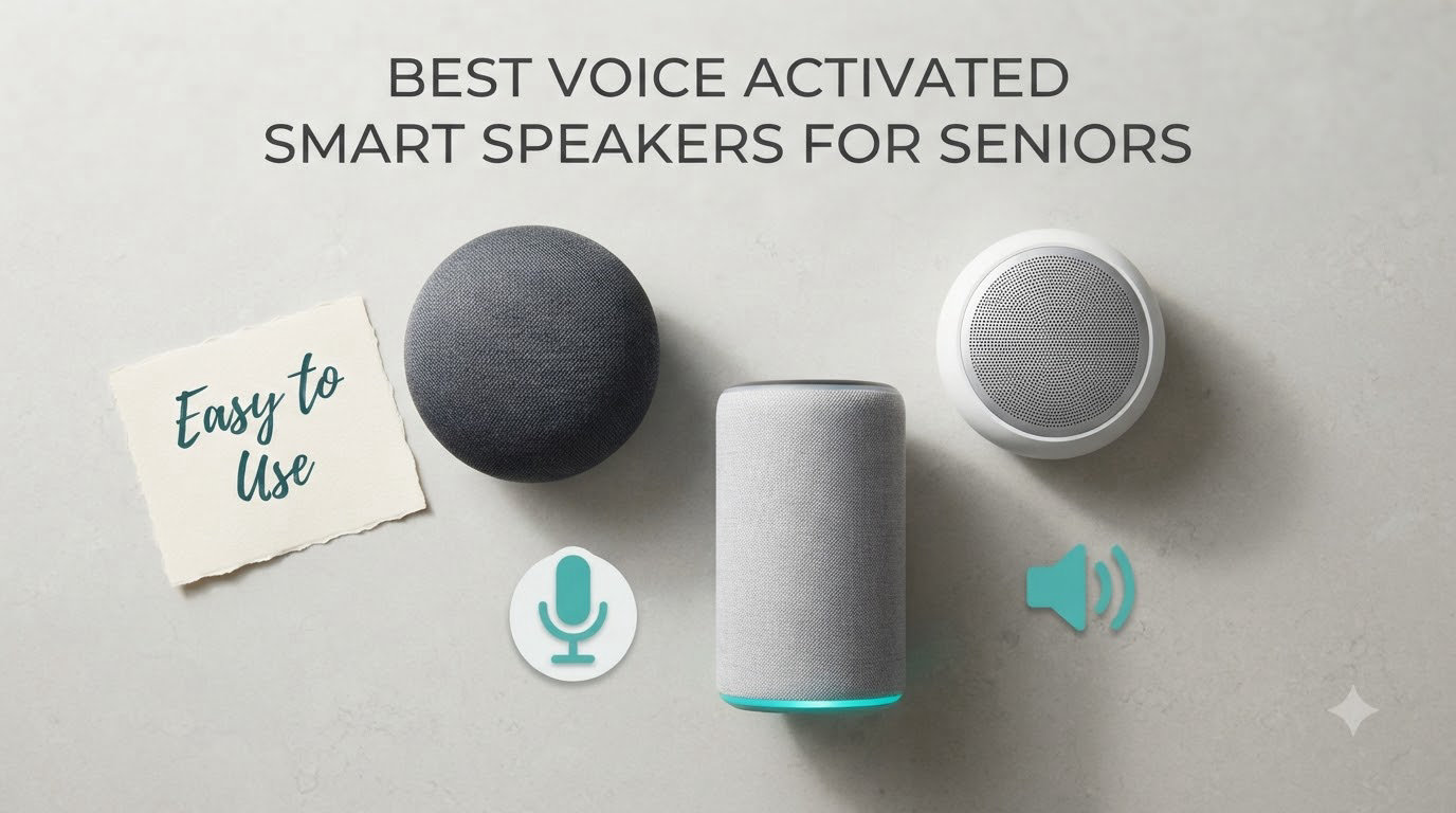 best voice activated smart speakers for seniors
