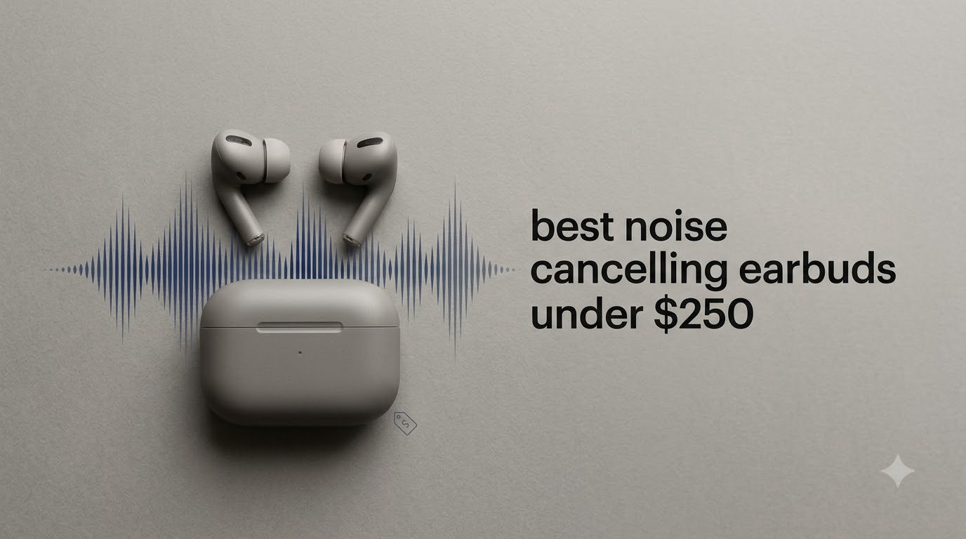 best noise cancelling earbuds under $250