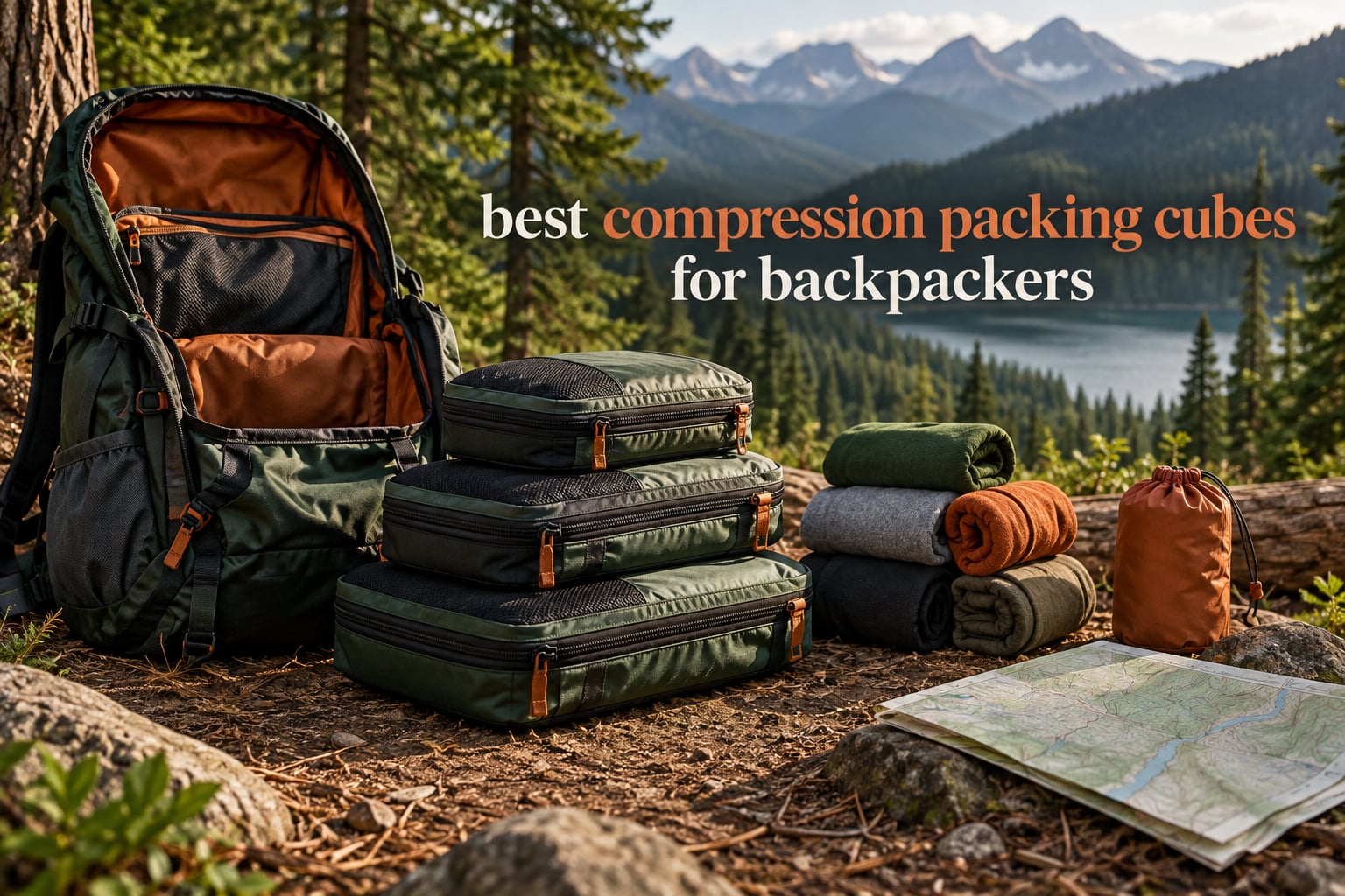 best compression packing cubes for backpackers