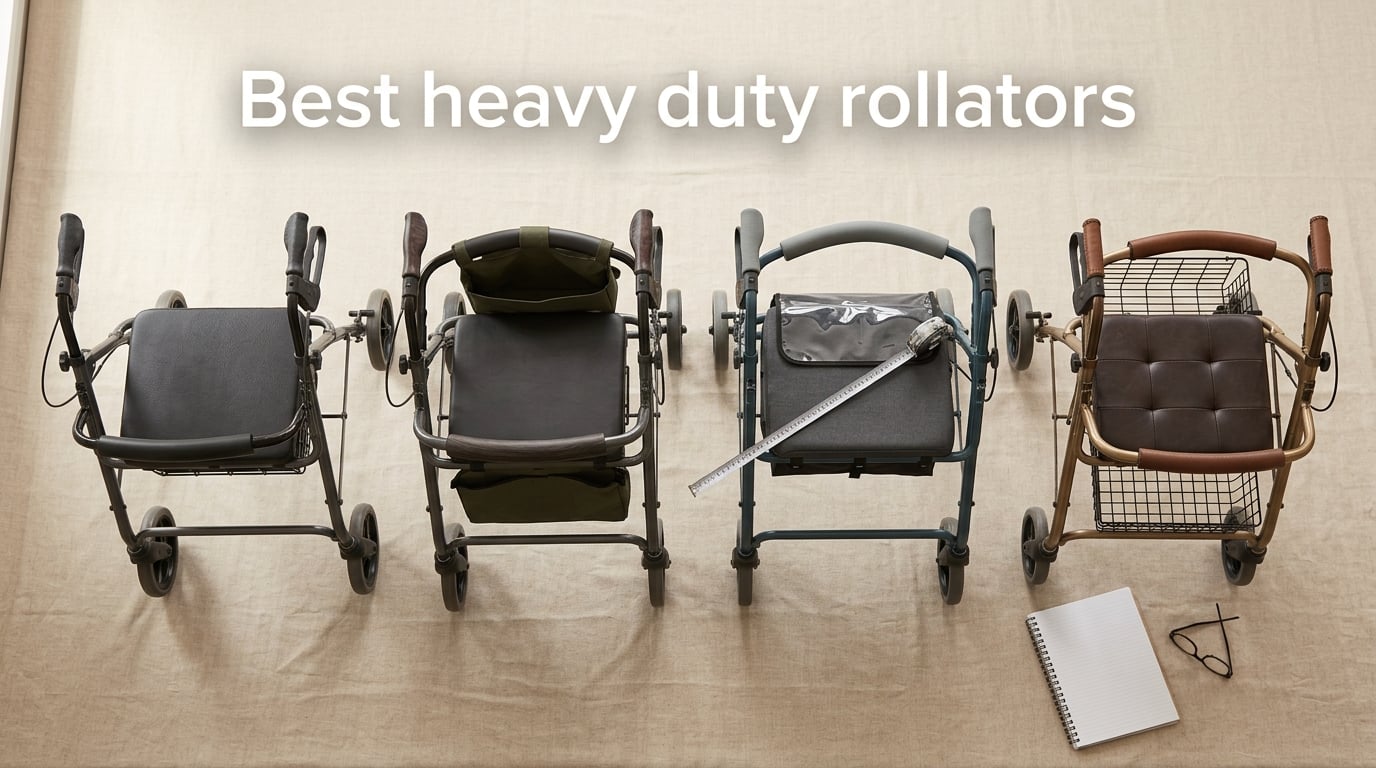 Best heavy duty rollators
