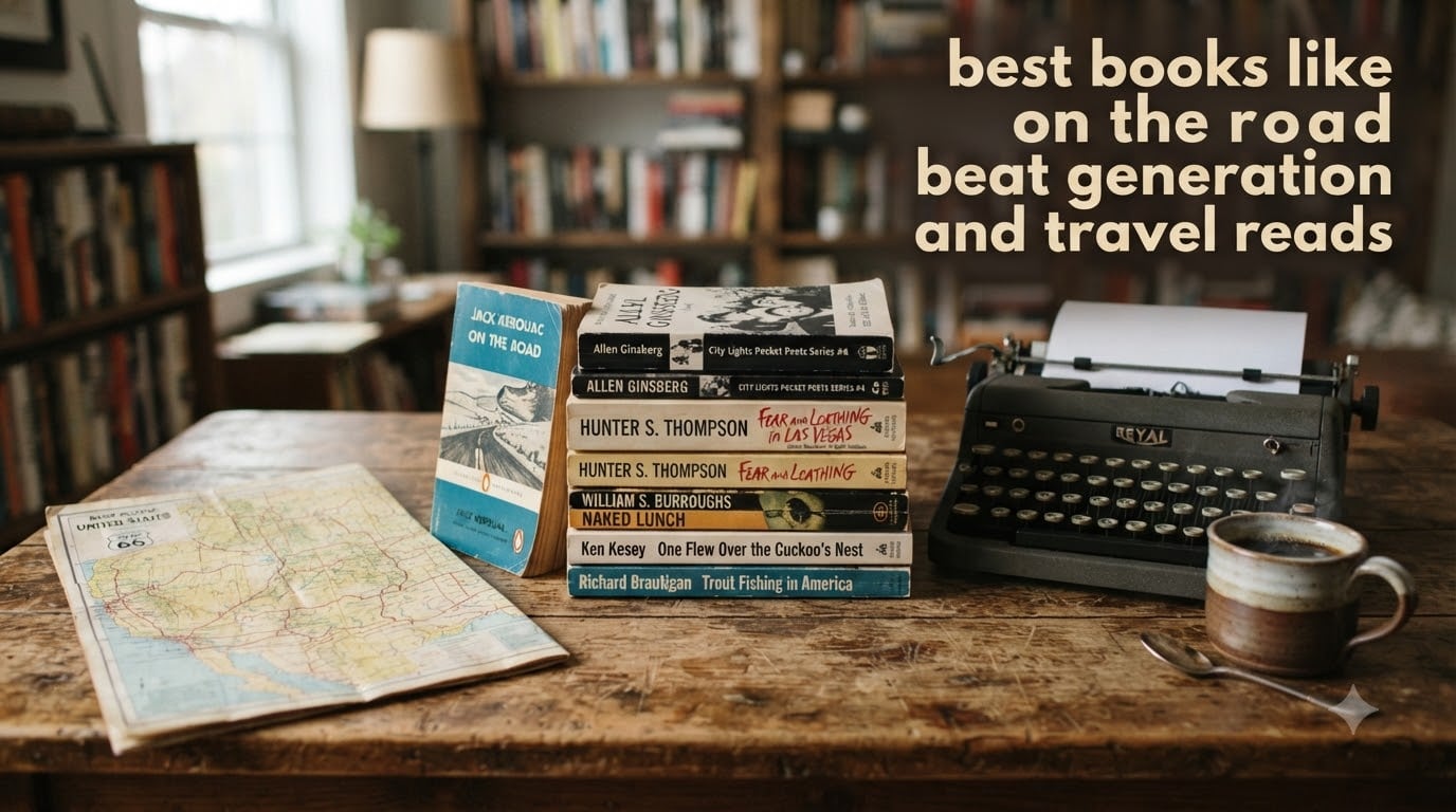 best books like on the road beat generation and travel reads