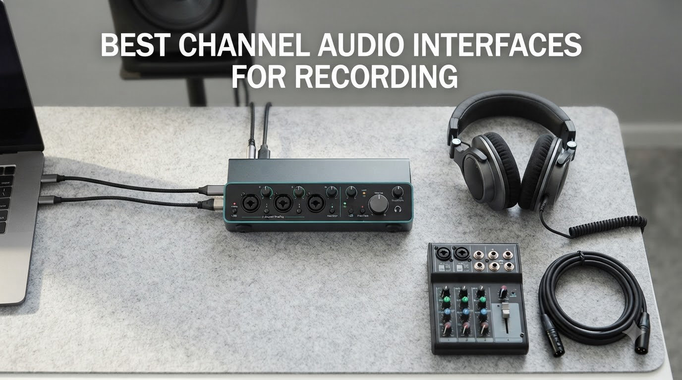 best 4 channel audio interfaces for recording