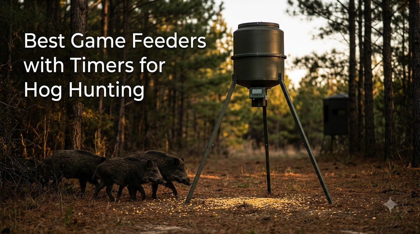 Best Game Feeders with Timers for Hog Hunting