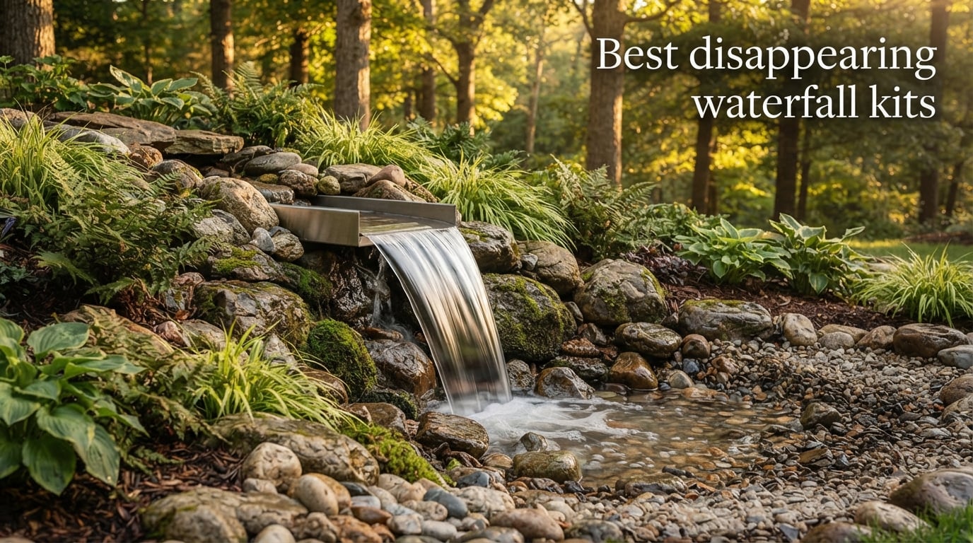 Best disappearing waterfall kits