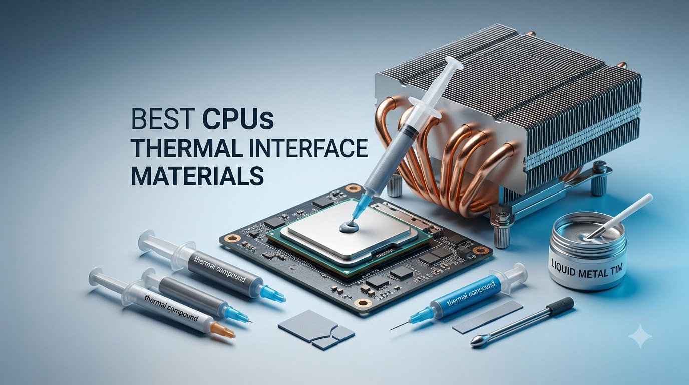 best cpus thermal interface materials