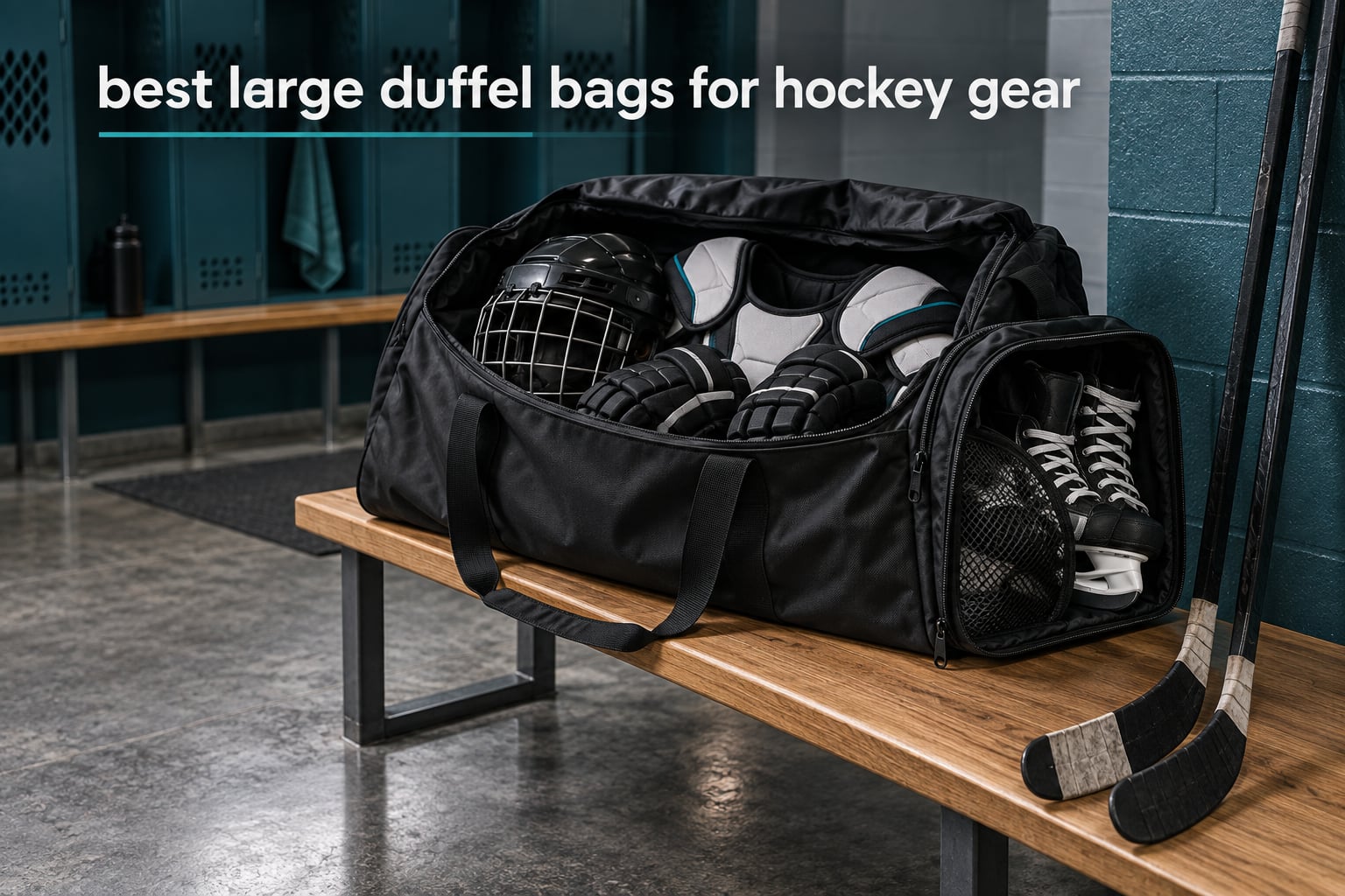 best large duffel bags for hockey gear