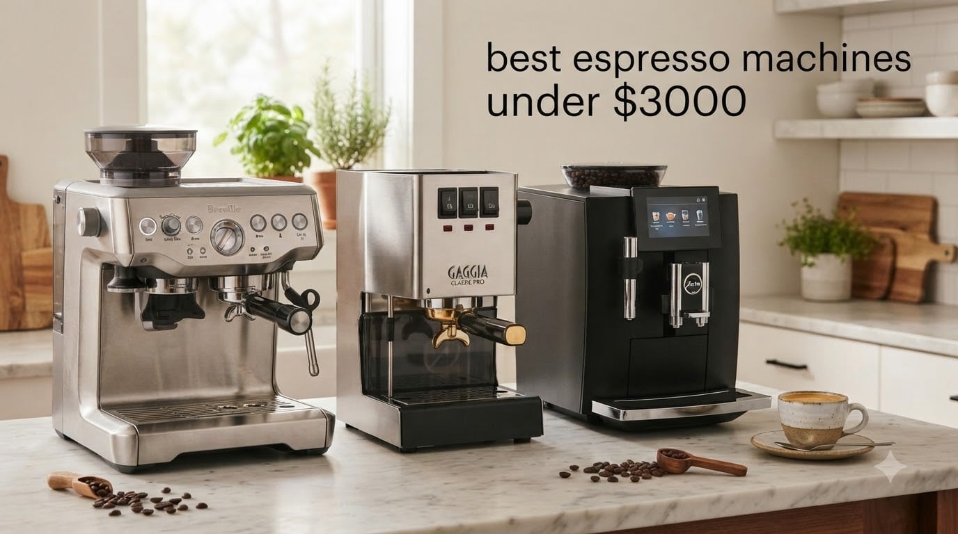 best espresso machines under $3000