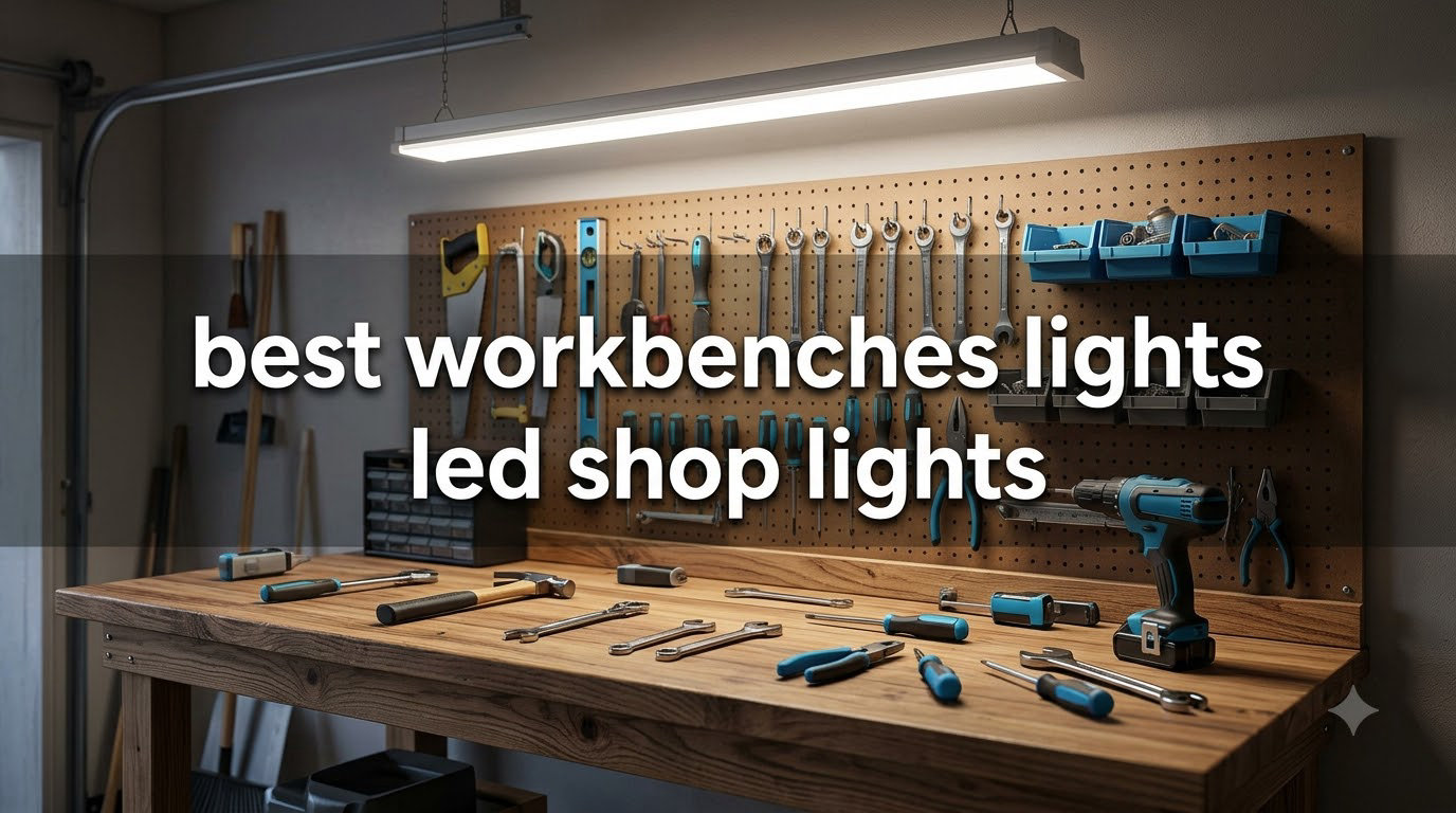 best workbenches lights led shop lights