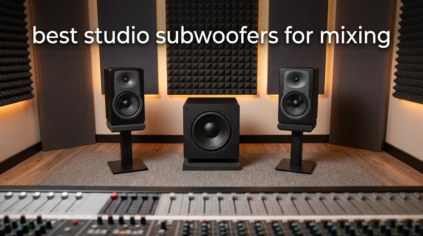 best studio subwoofers for mixing