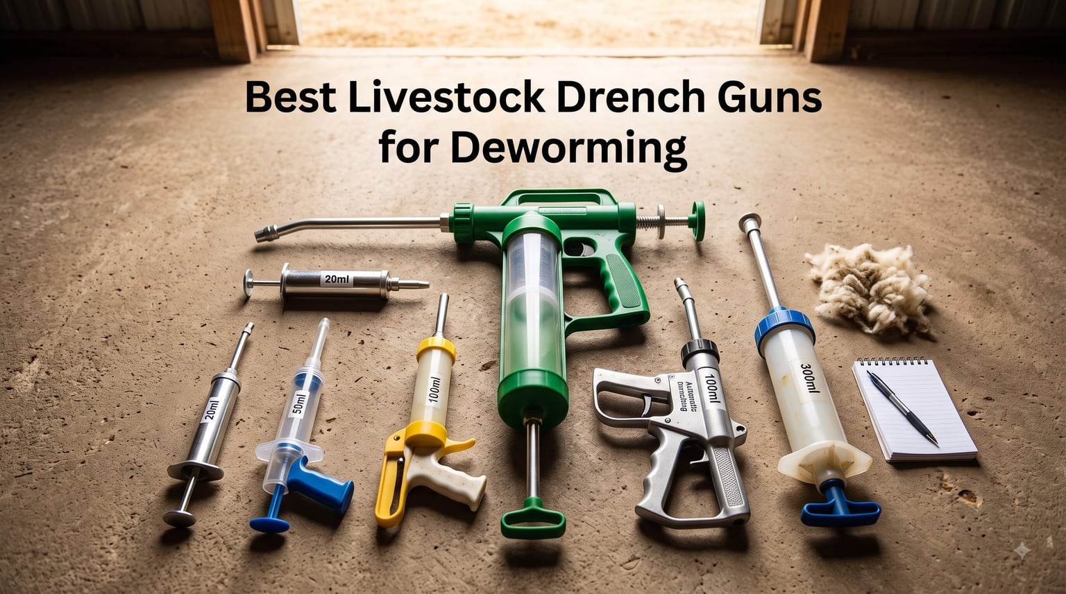 Best Livestock Drench Guns for Deworming