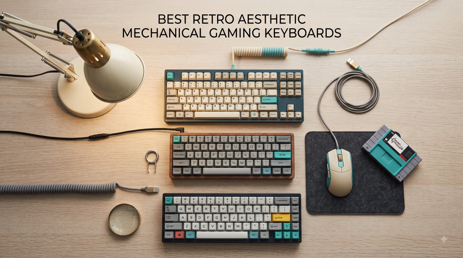 best retro aesthetic mechanical gaming keyboards