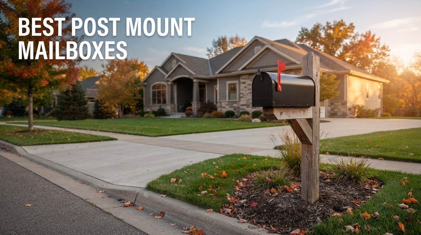Best post mount mailboxes