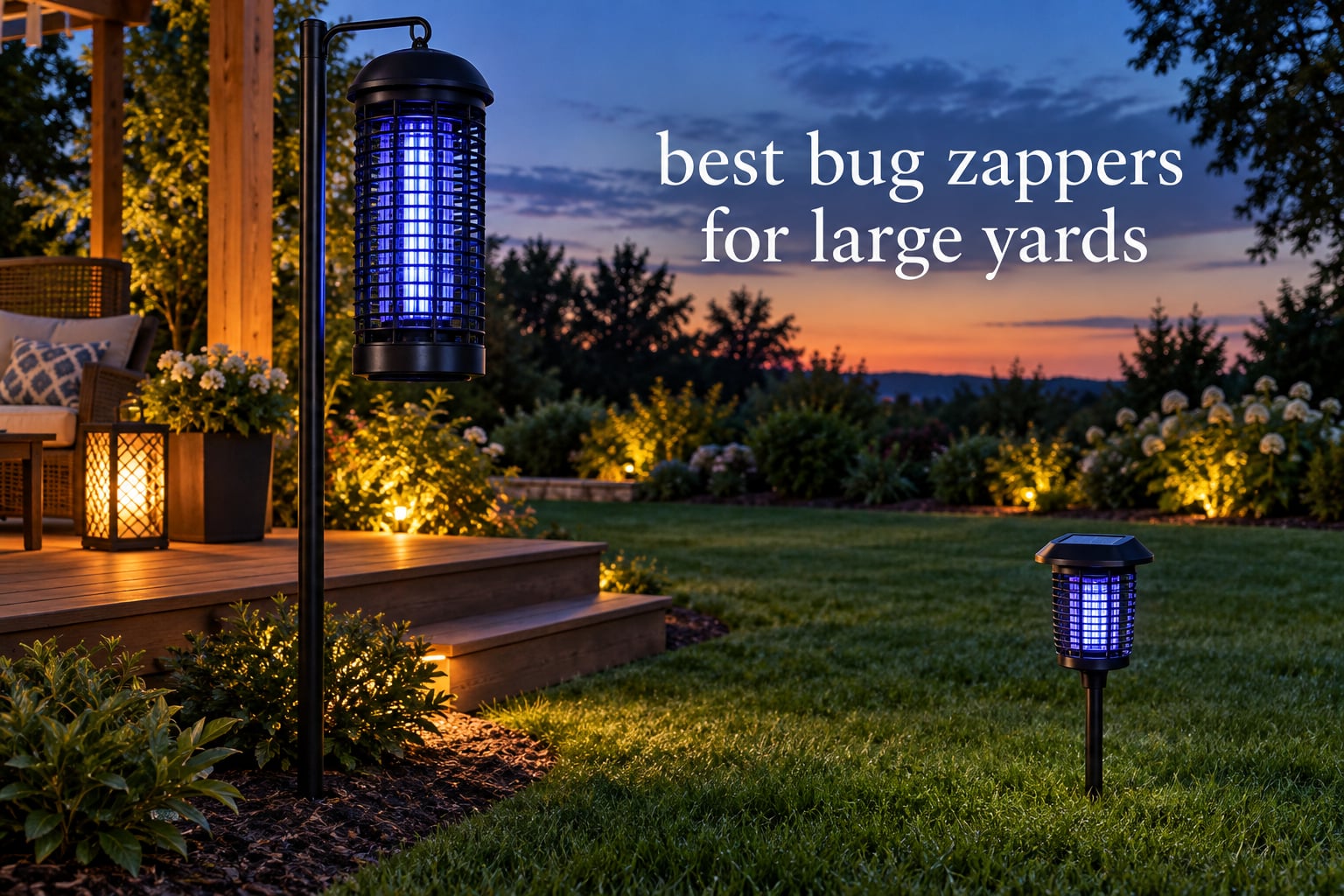 best bug zappers for large yards