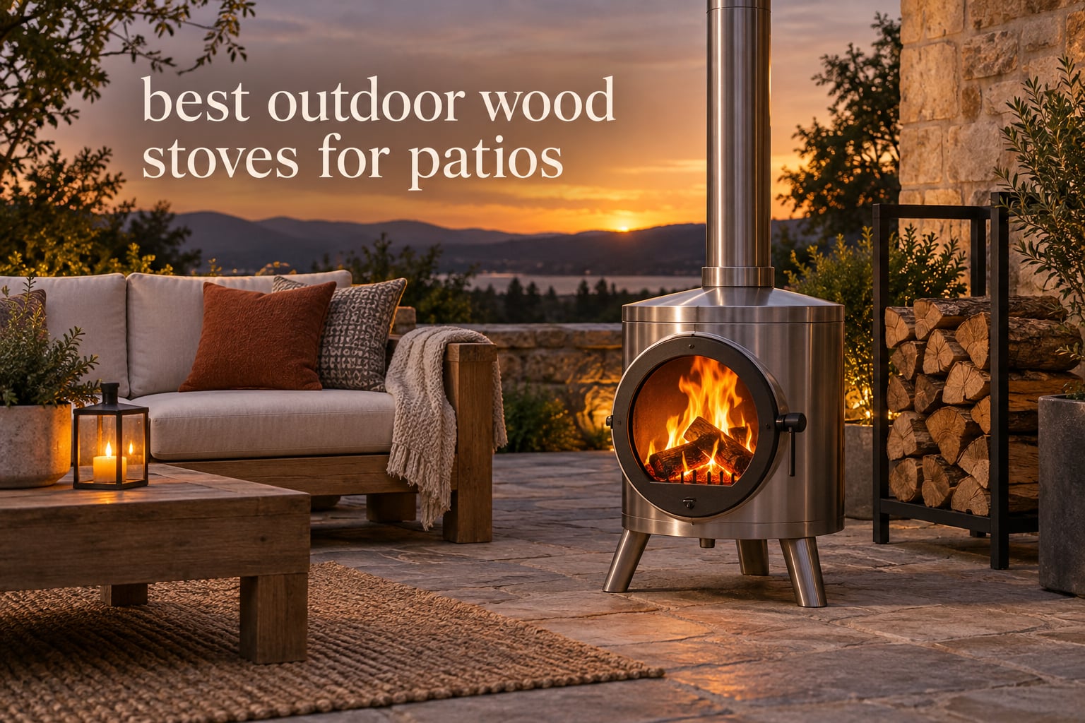 best outdoor wood stoves for patios