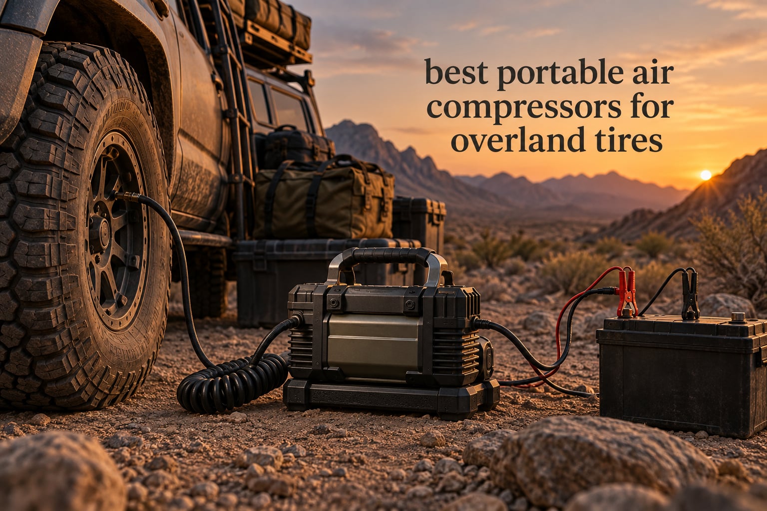 best portable air compressors for overland tires