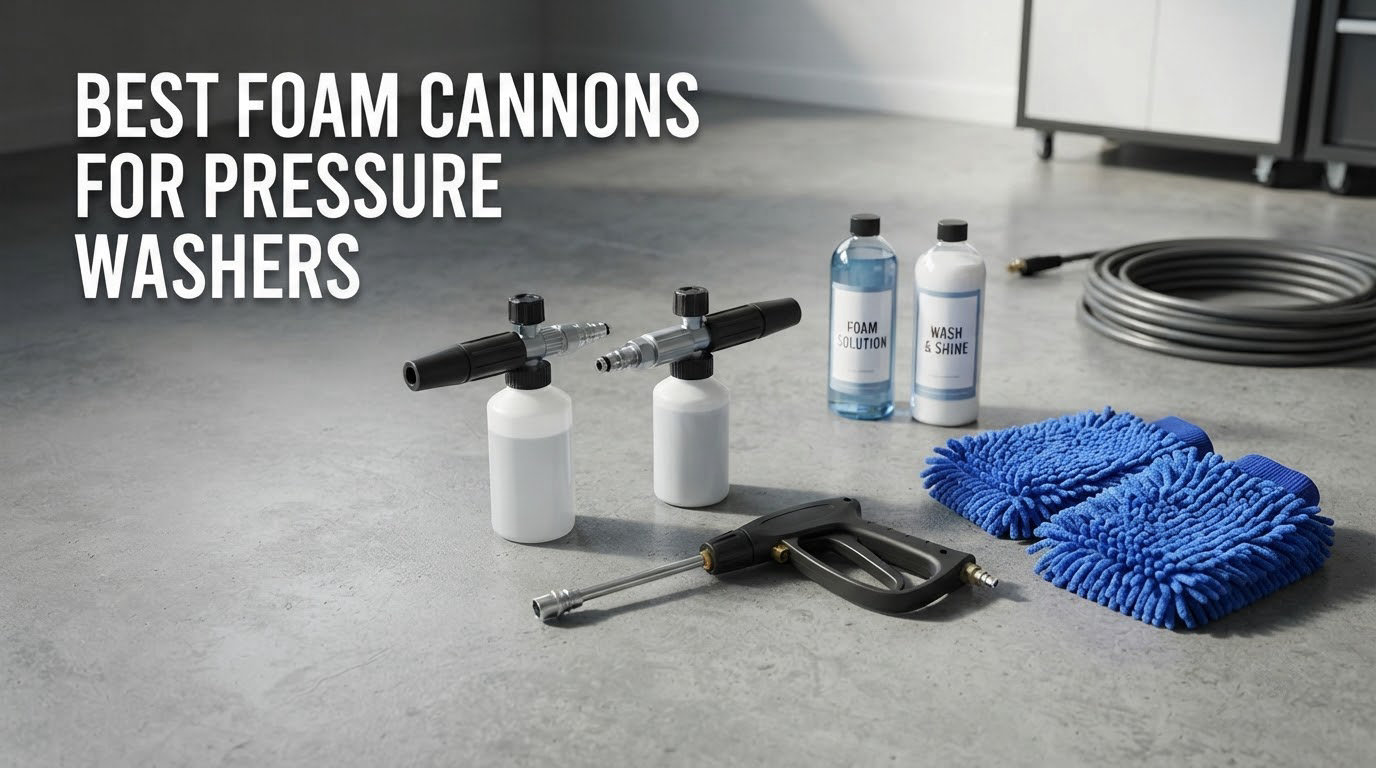 best foam cannons for pressure washers