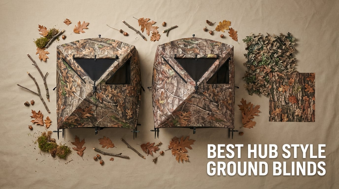 Best hub style ground blinds