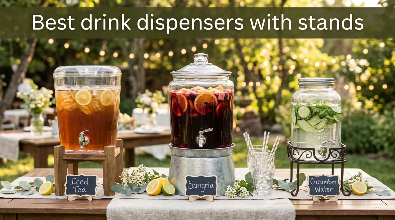 Best drink dispensers with stands