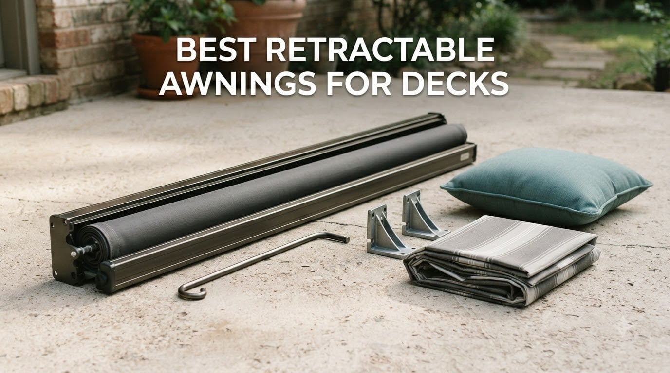 best retractable awnings for decks
