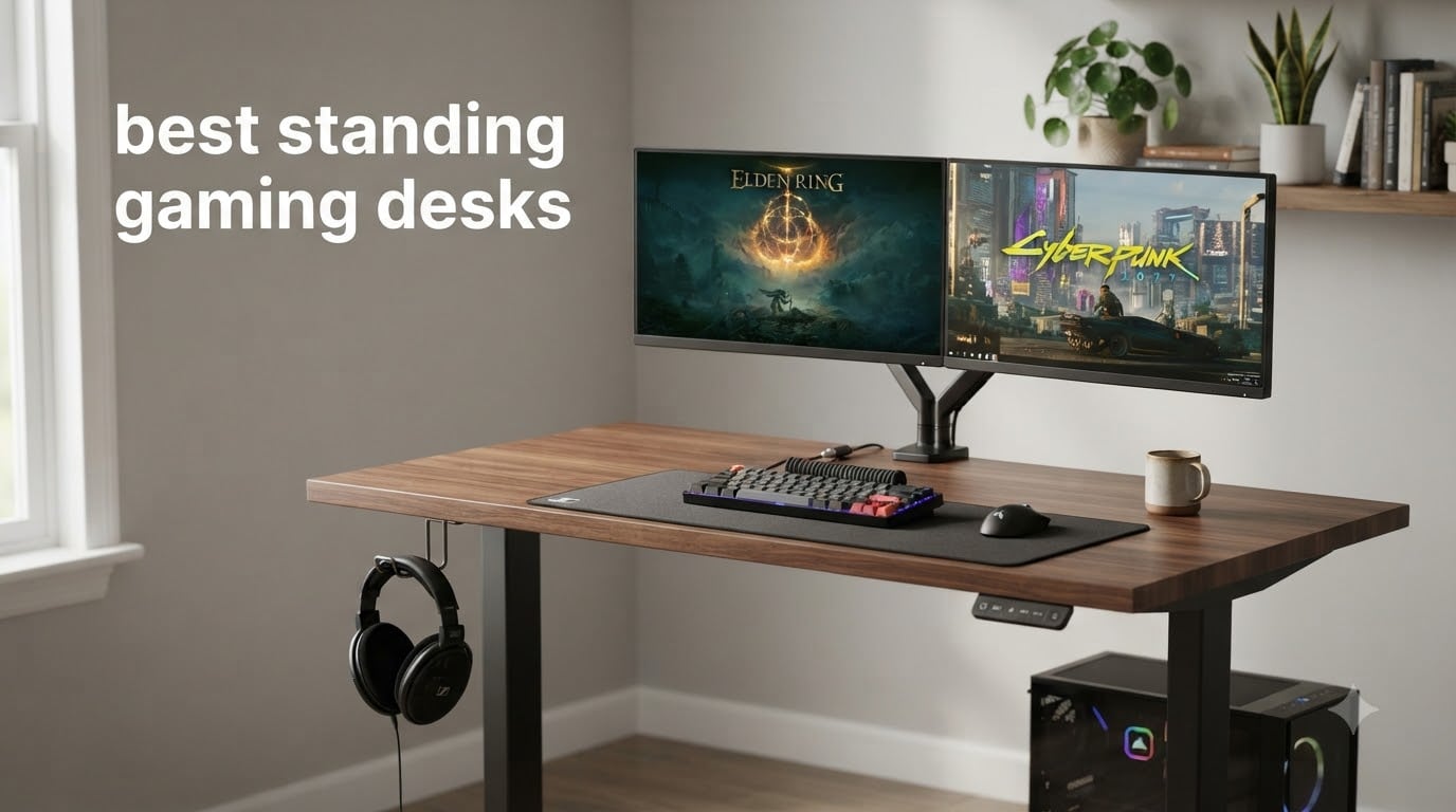 best standing gaming desks