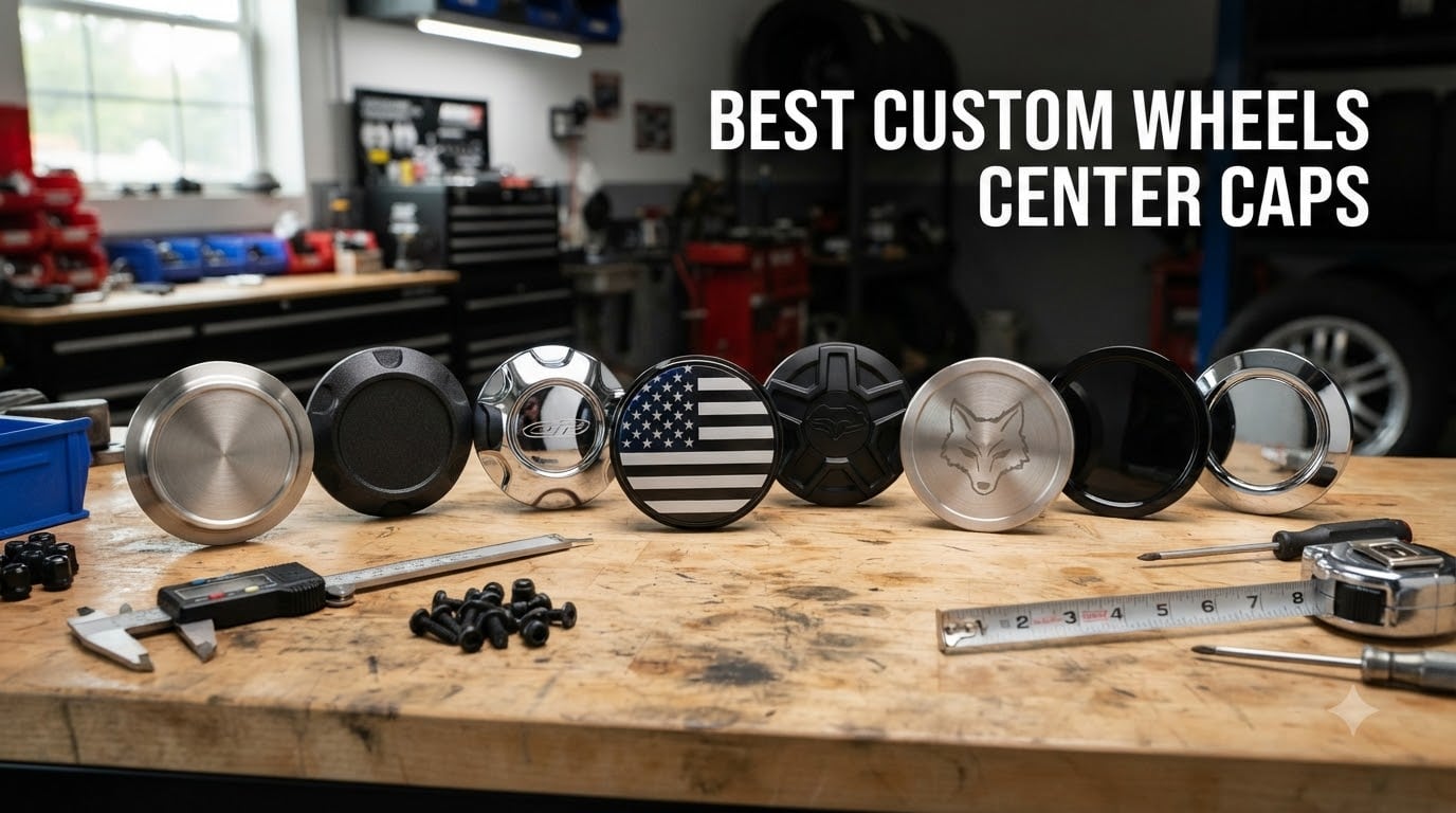 best custom wheels center caps
