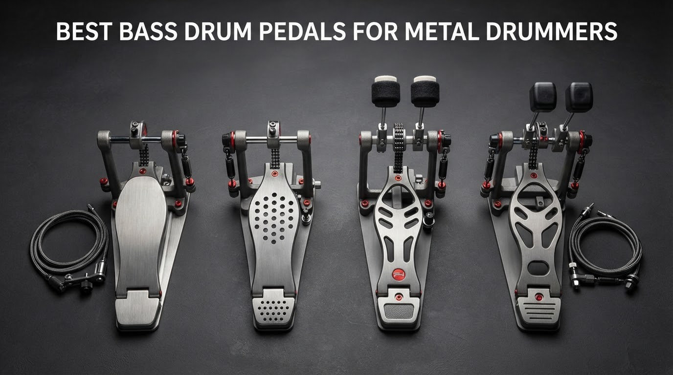 best bass drum pedals for metal drummers