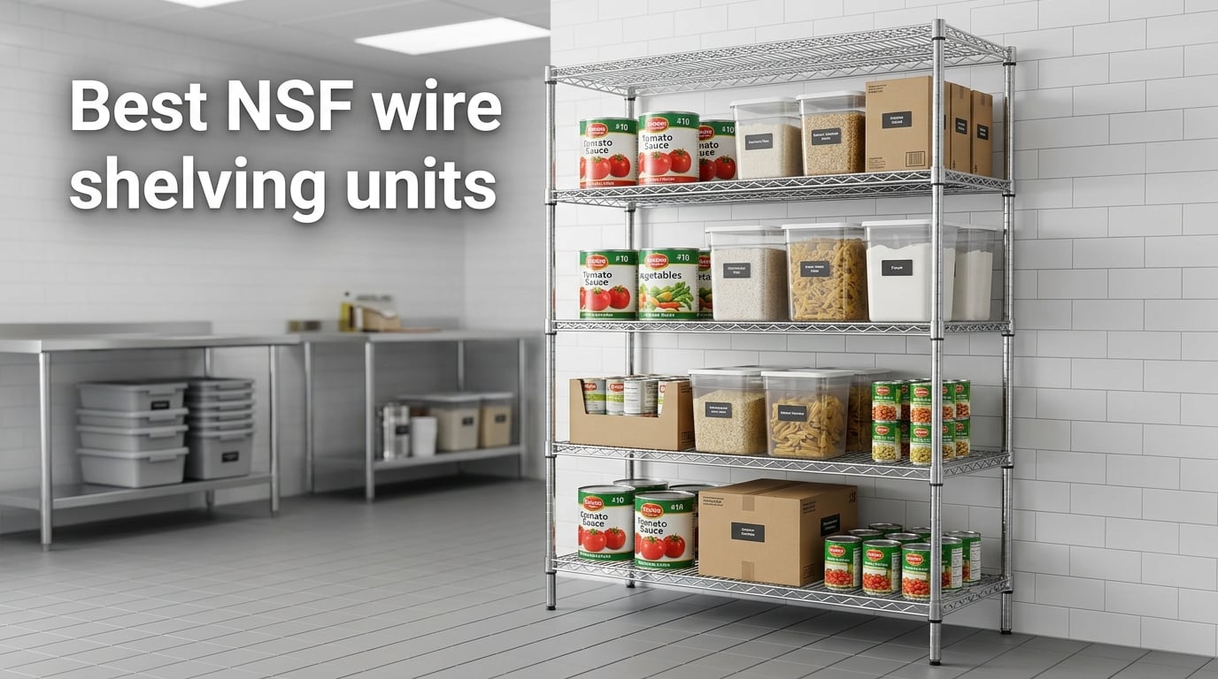 Best NSF wire shelving units