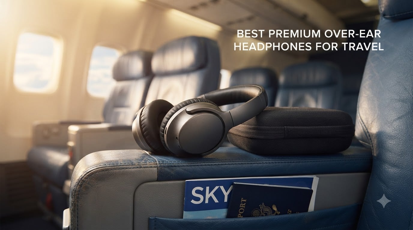 best premium over ear headphones for travel