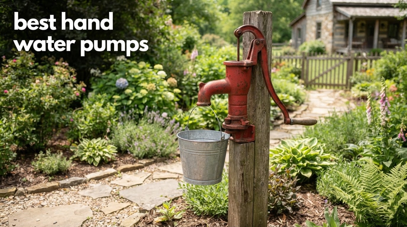 best hand water pumps