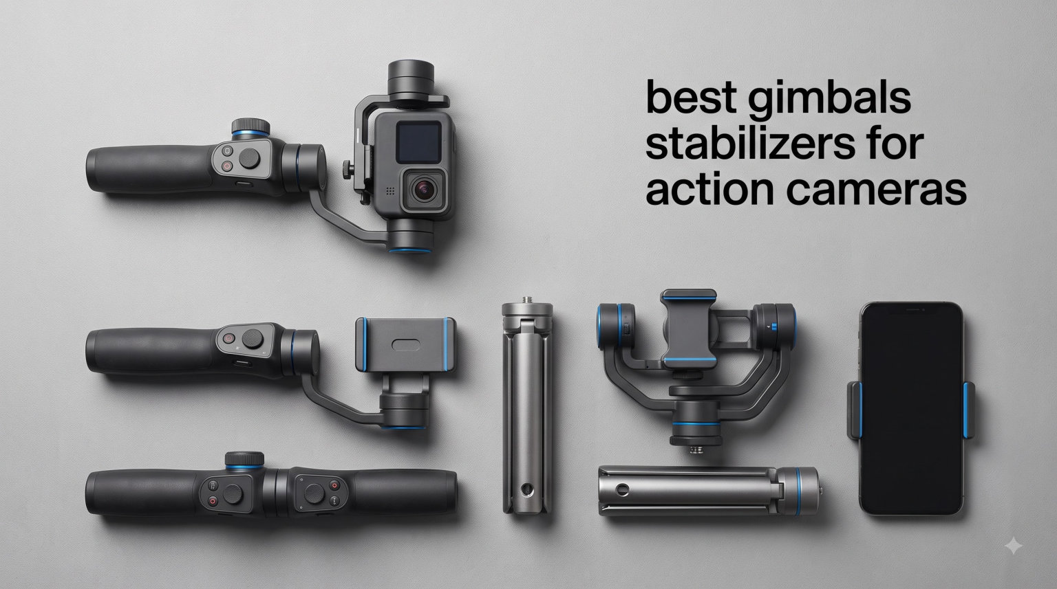 best gimbals stabilizers for action cameras