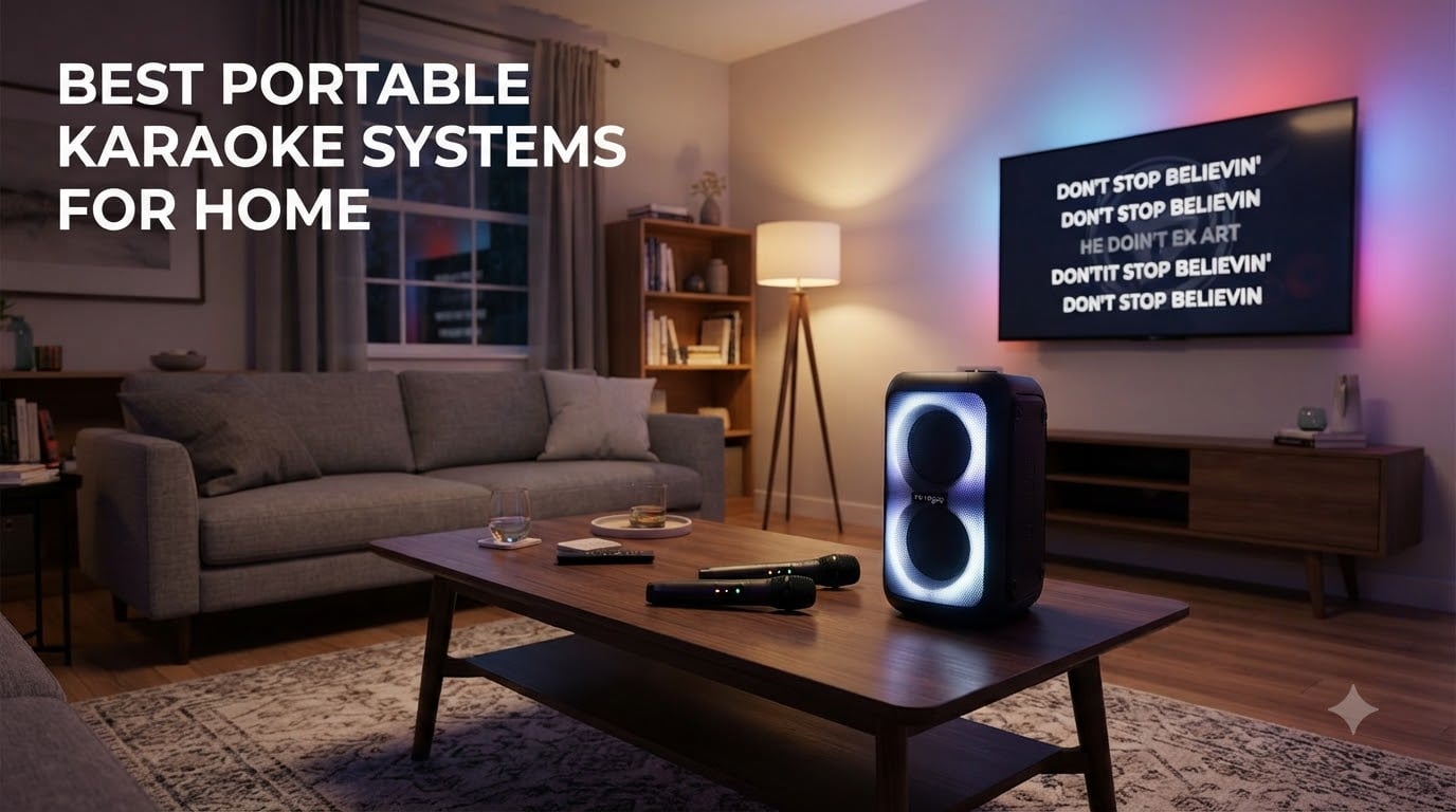 best portable karaoke systems for home