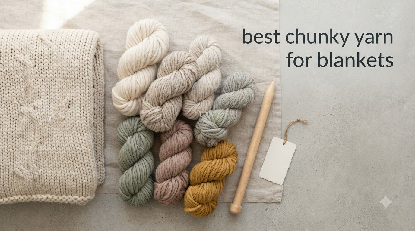 best chunky yarn for blankets