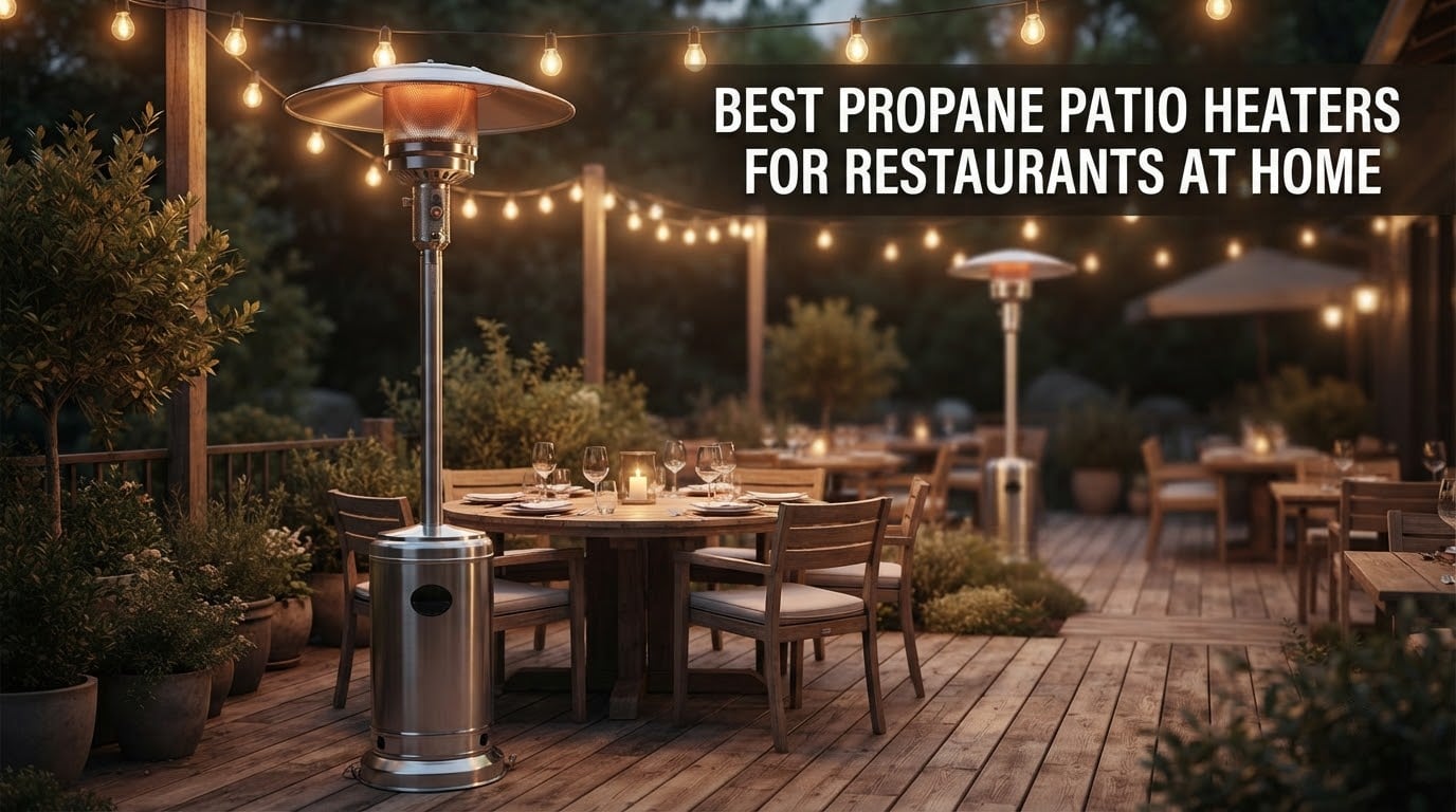 best propane patio heaters for restaurants at home