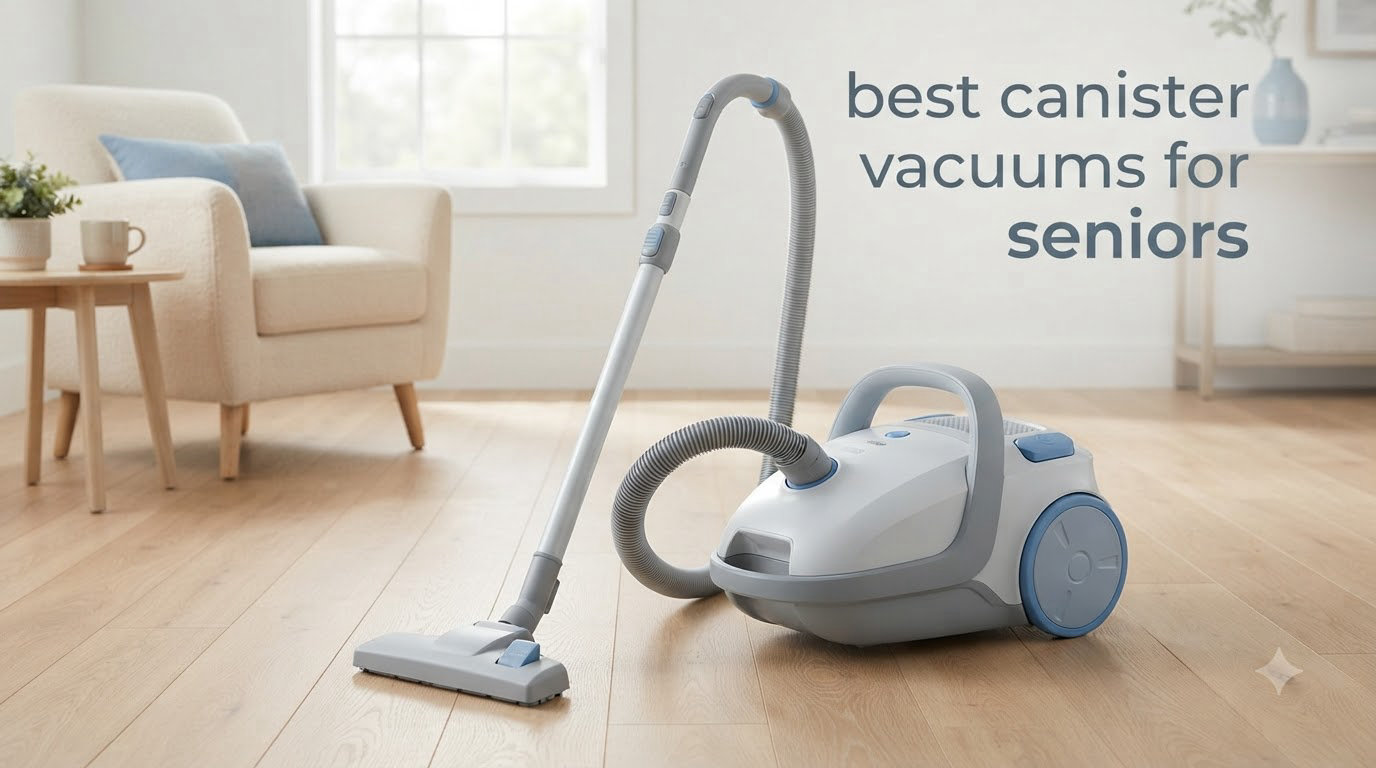 best canister vacuums for seniors