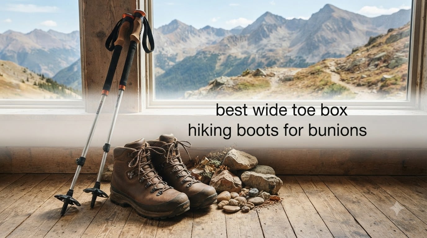best wide toe box hiking boots for bunions