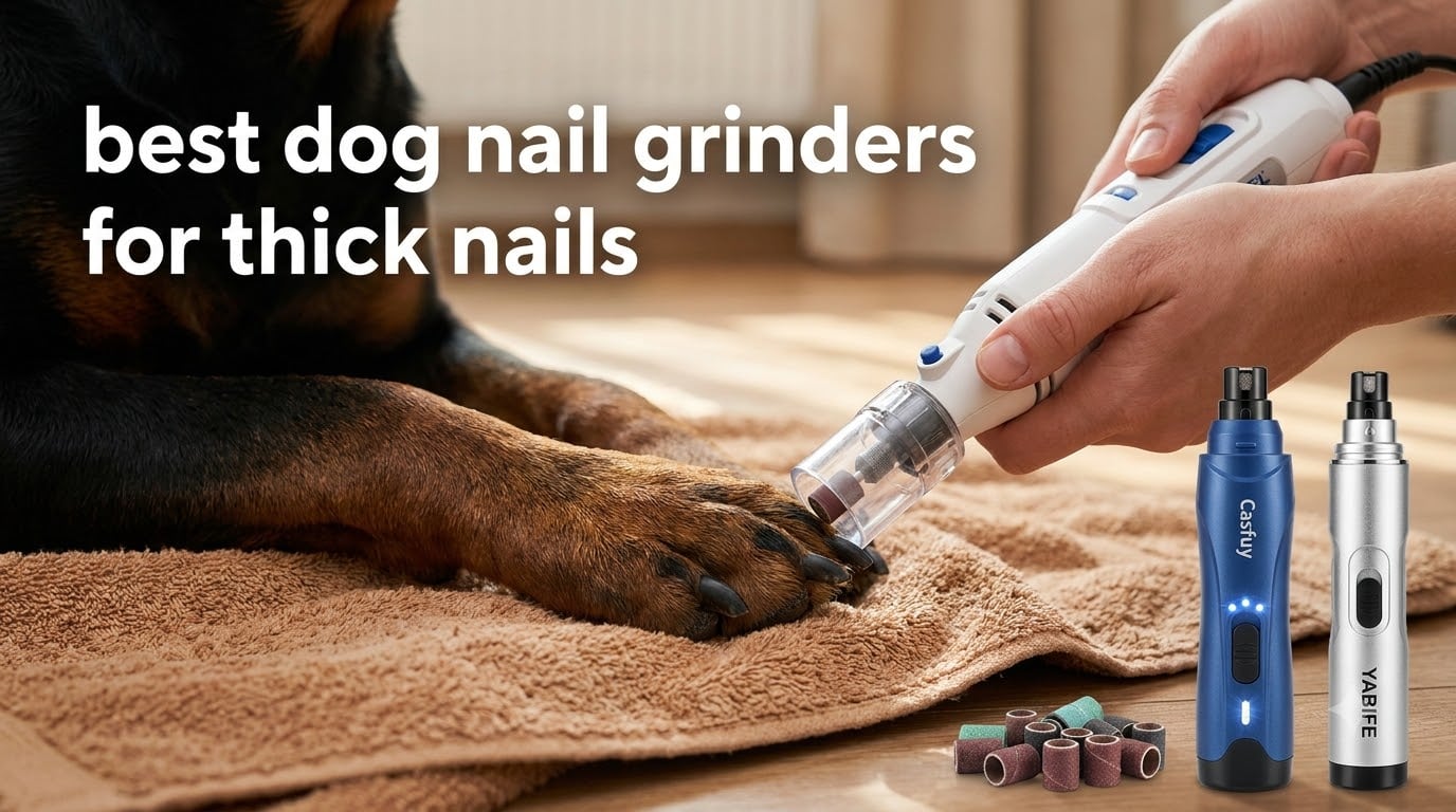 best dog nail grinders for thick nails