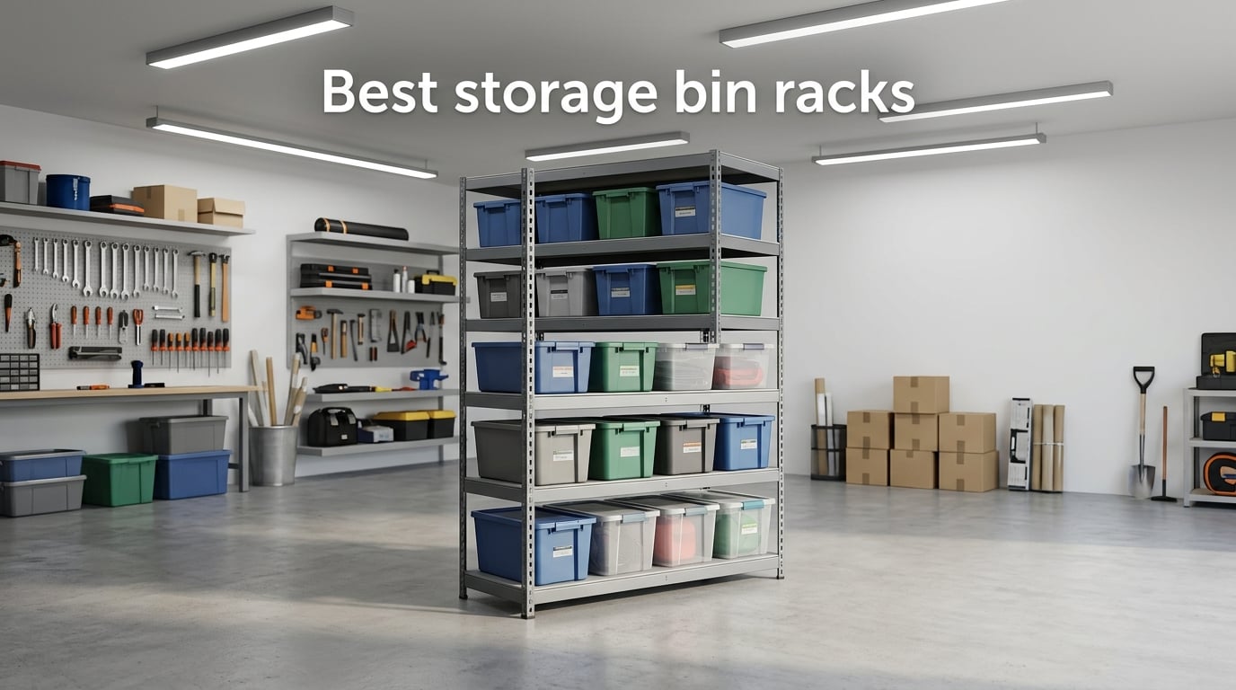 Best storage bin racks