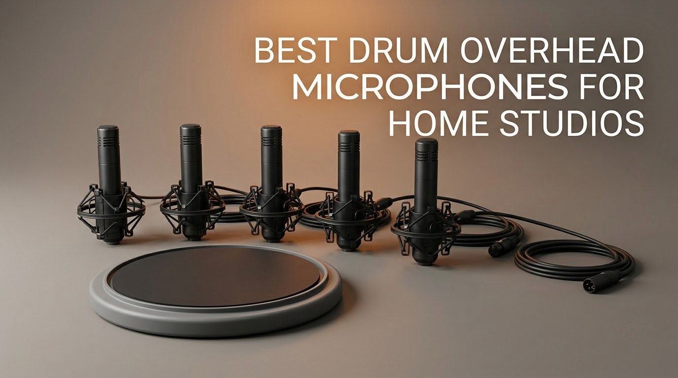 best drum overhead microphones for home studios